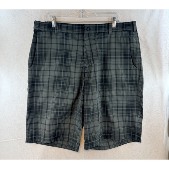 Nike Other - Nike Golf Tour Performance Men's Shorts Size 36 Black Plaid 509182-010